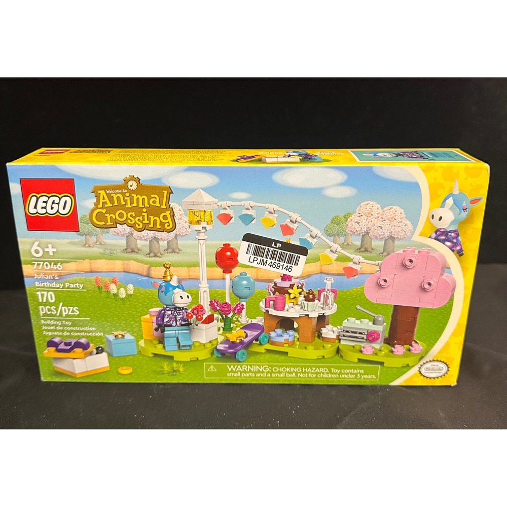 LEGO Animal Crossing Julian's Birthday Party 77046 Building Set 170 Pieces NEW - Picture 2 of 2